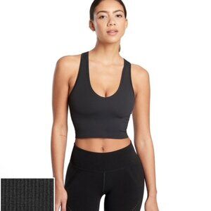 Aurora Athleta Crop Top Black XS Excellent Condition